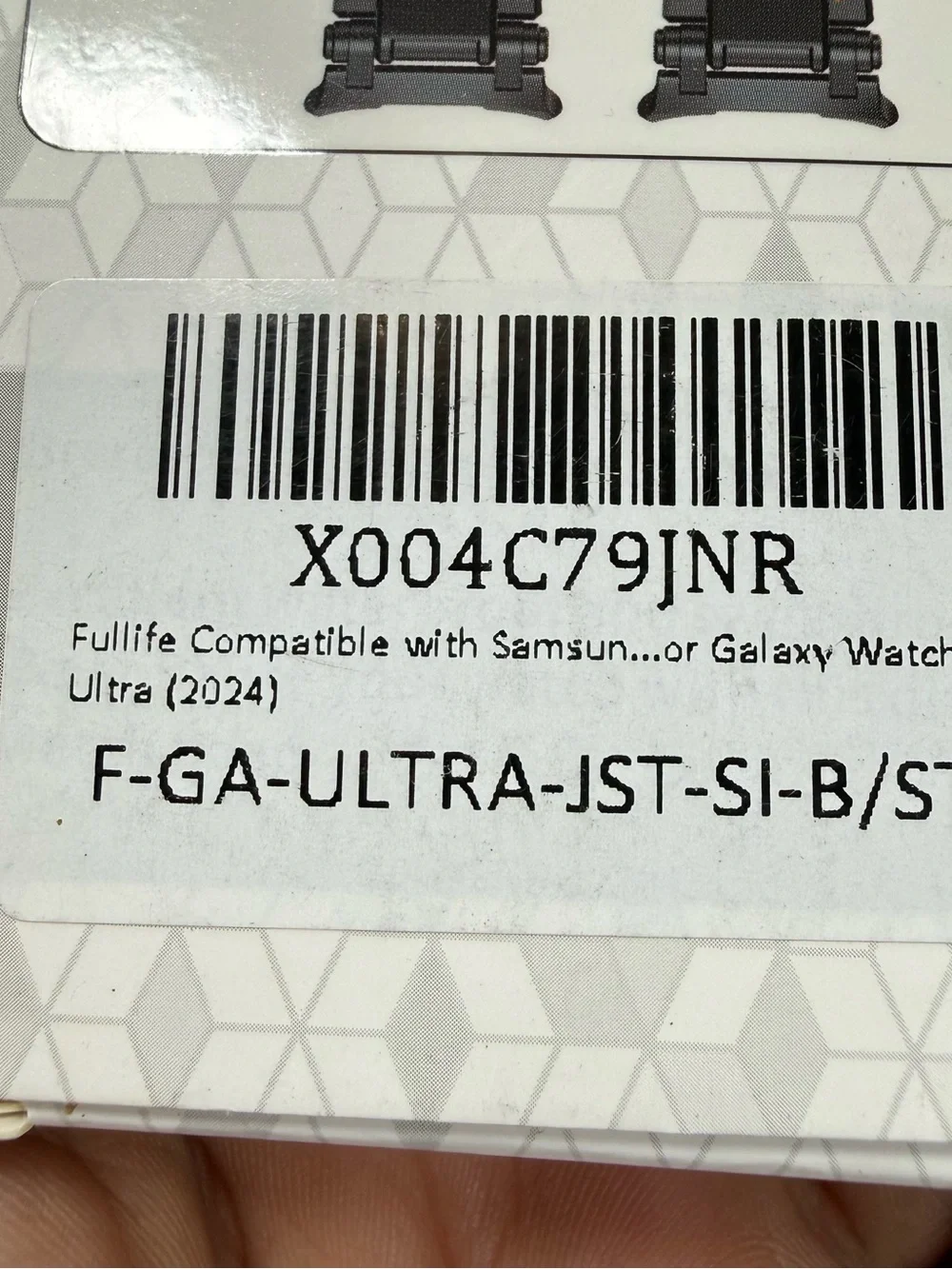 Samsung Galaxy Watch Ultra Band Rugged Tactical Silicone Sport Strap Sand Beige